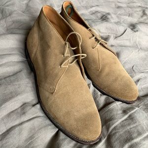 LIKE NEW J-Crew Men’s Tan Suede Chukka 10.5 M